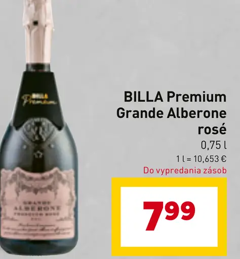 BILLA Premium Grande Alberone rosé