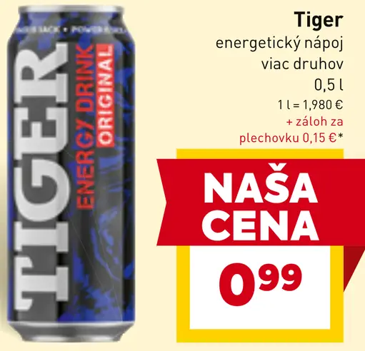 Tiger Energetický nápoj