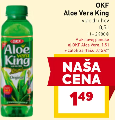 OKF Aloe Vera King nápoj