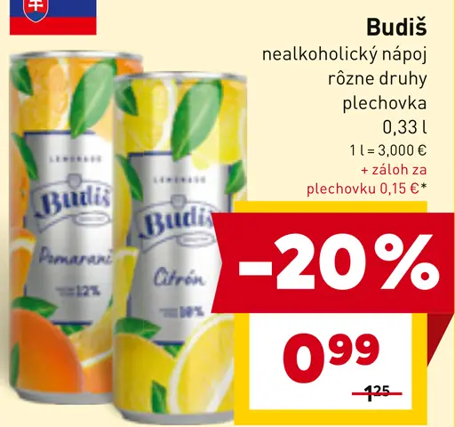 Budiš ochutený nápoj