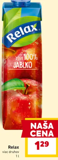 Relax Džús 100% jablko