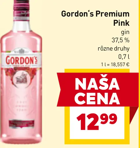 Gordon's gin pink