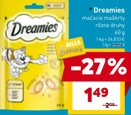 Dreamies mačacie maškrty