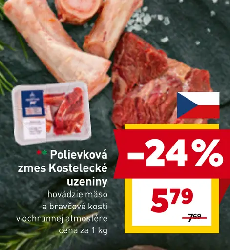 Polievková zmes Kostelecké úzeniny