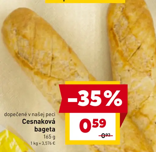 BILLA Cesnaková bageta