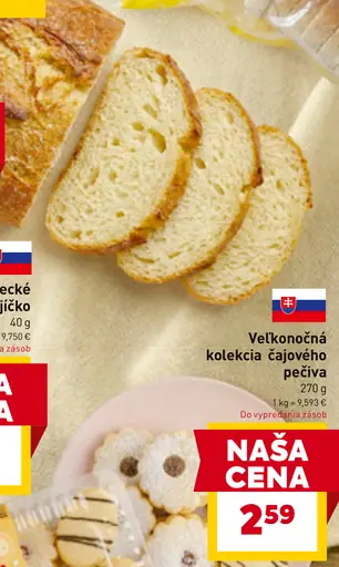 Pekarna Velkonočná kolekcia čajového pečiva