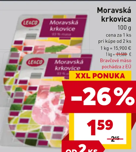 Moravská krkovička