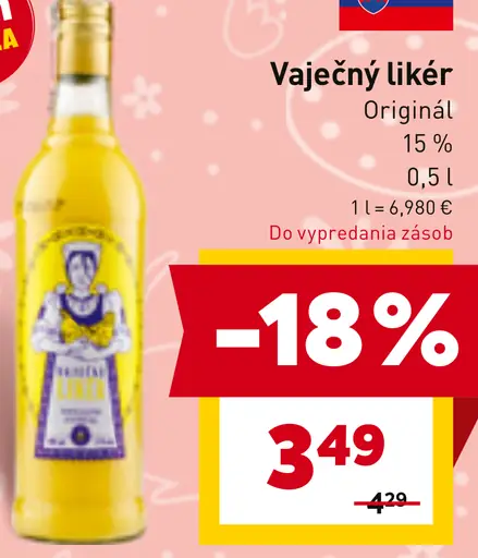 Vaječný likér Originál