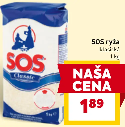 SOS Ryža klasická