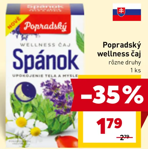 Popradský Wellness čaj Spánok, Matcha