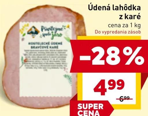 Údená lahôdka z karé