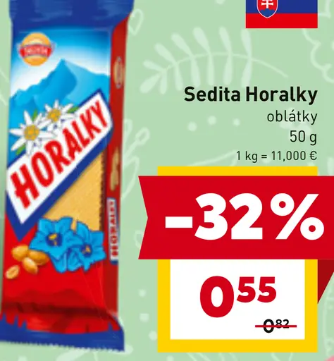 Sedita Horalky oblátky