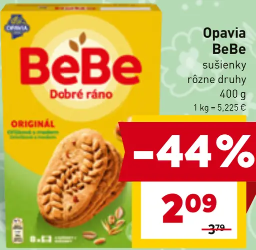 Opavia BeBe sušienky