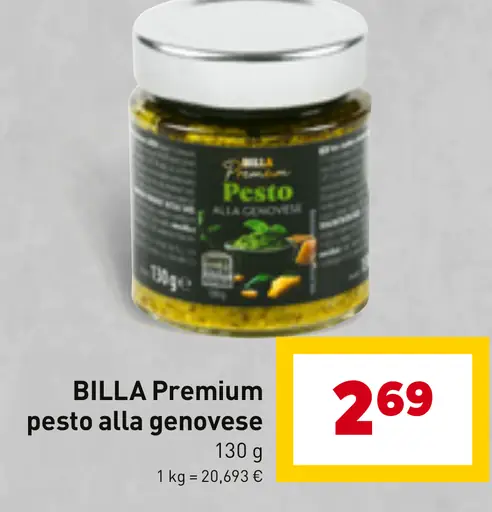 BILLA Premium pesto alla Genovese
