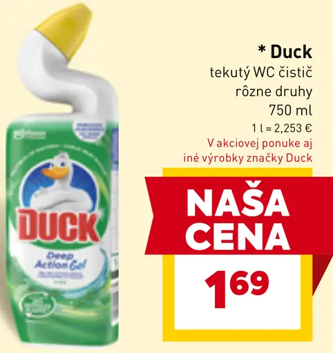 Duck WC čistič