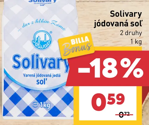 Solivary jódovaná soľ
