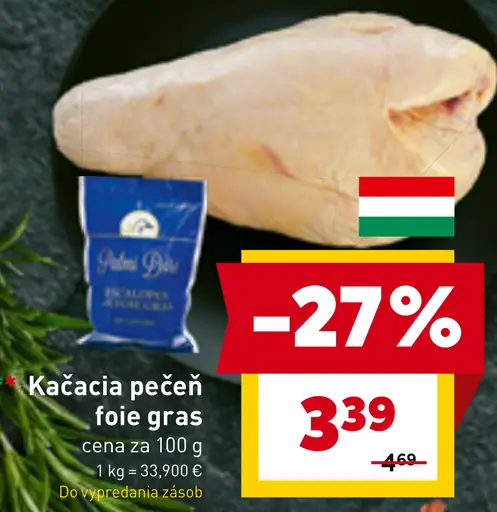Kačacia pečeň foie gras