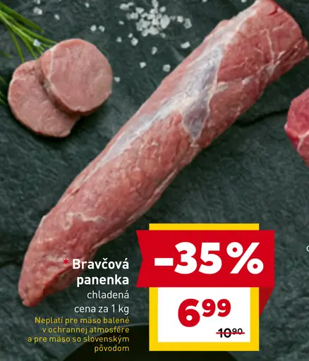 Bravčová panenka chladená