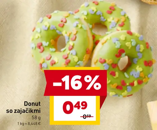 Donut so zajačikmi