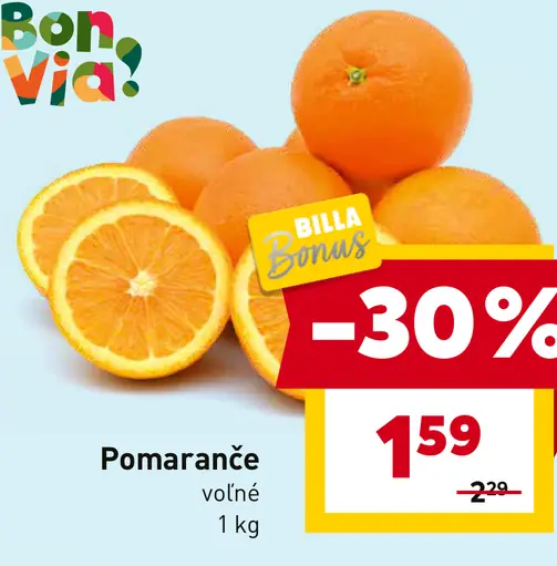 BonVia pomaranče voľné