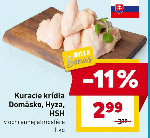 Kuracie krídla Domáško Hyza v ochrannej atmosfére