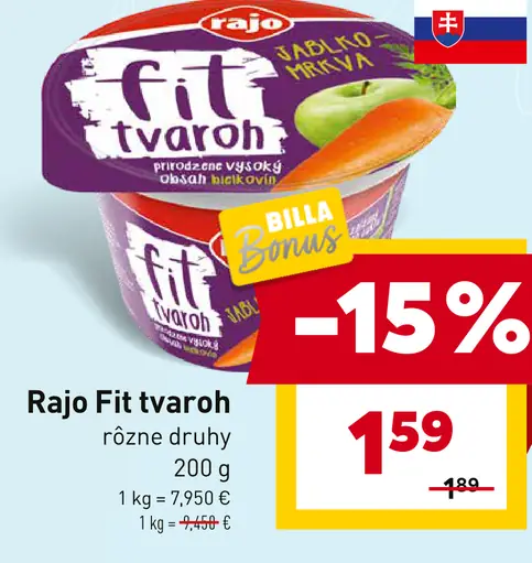Rajo Fit tvaroh