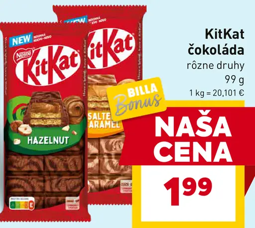 KitKat čokoláda