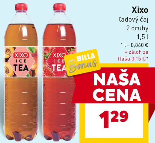 Xixo Ľadový čaj plechovka
