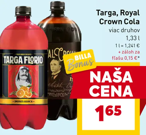 Targa, Royal Crown Cola