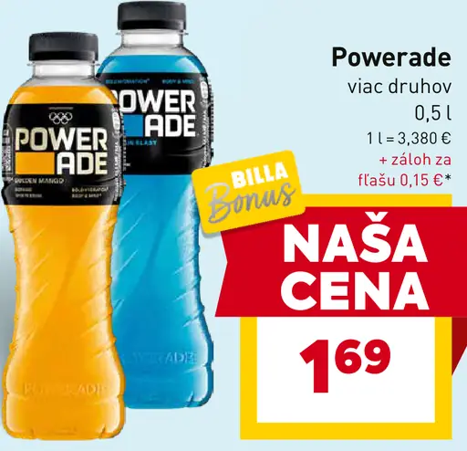 Powerade Športový nápoj izotonický