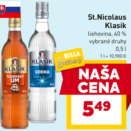 St. Nicolaus Klasik liehovina