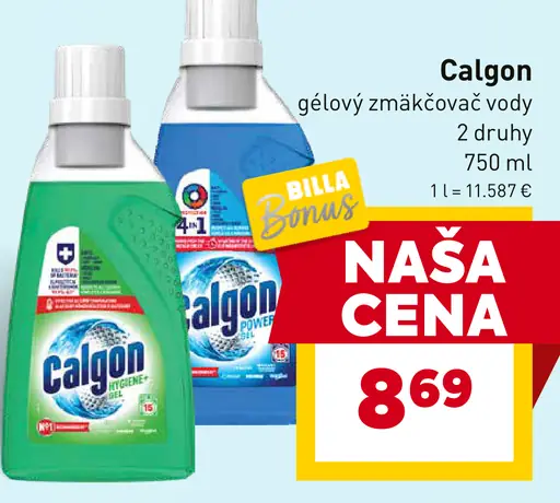 Calgon gélový zmäkčovač vody