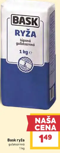 Bask ryža guľatozrnná