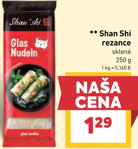 Shan Shi rezance sklené