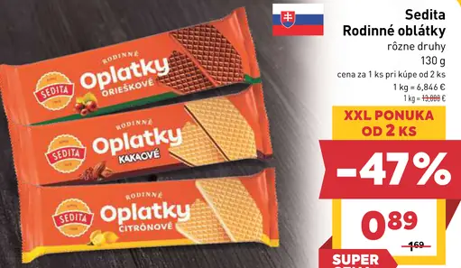 Sedita Rodinné oblátky