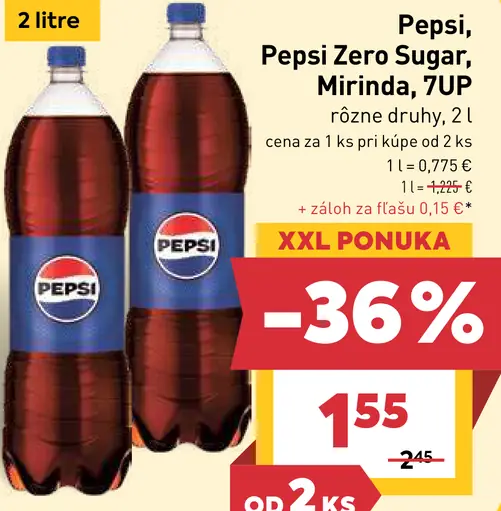 Pepsi sýtený nápoj