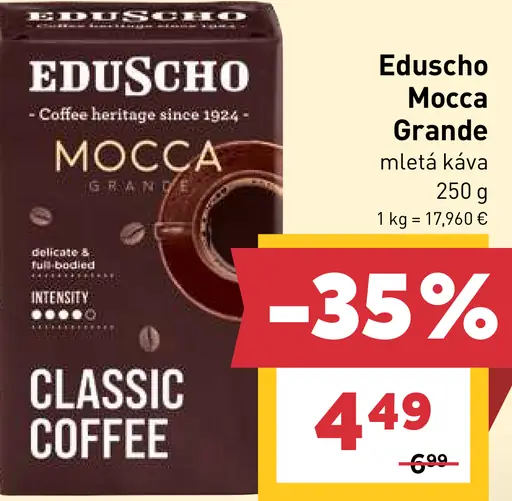 Eduscho Mocca Grande pražená mletá káva