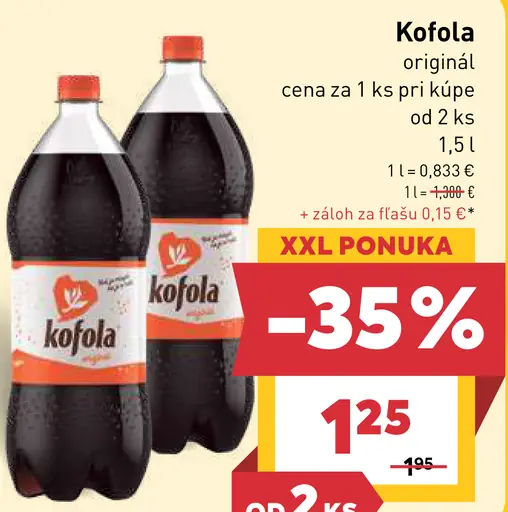 Kofola originál nealkoholický nápoj