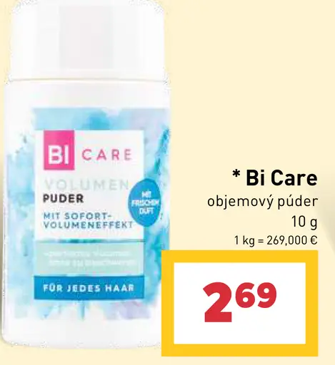 Bi Care objemový púder