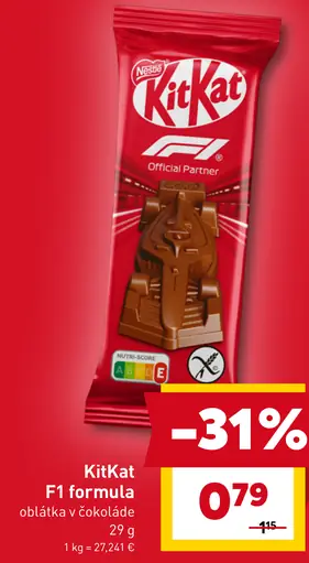 Nestlé KitKat F1 formula oblátka v čokoláde