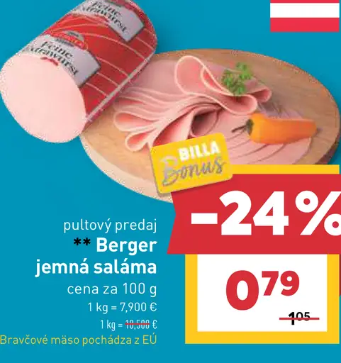 Berger Jemná saláma