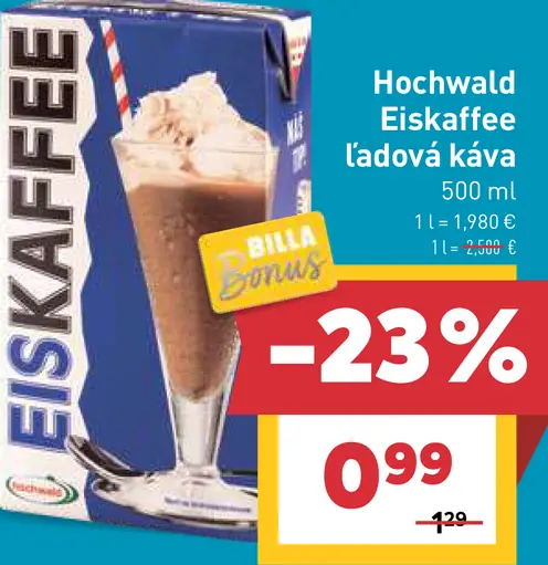 Hochwald ľadová káva