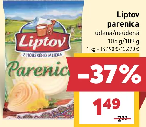 Liptov Parenica neúdená