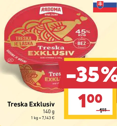 Treska Exklusiv šalát