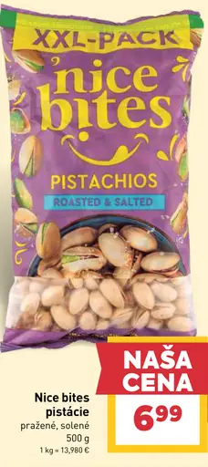 Nice Bites pistácie pražené solené XXL-pack