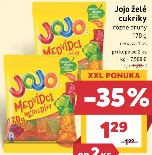 Jojo Želé cukríky