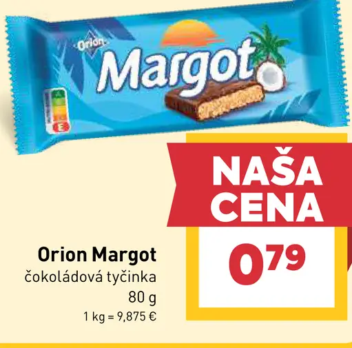 Orion Margot čokoládová tyčinka