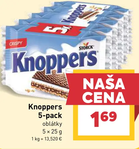 Storck Knoppers oblátky 5-pack