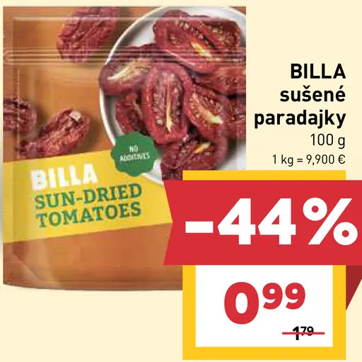 BILLA sušené paradajky