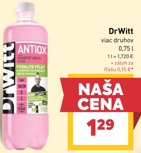 DrWitt Antiox viac druhov nápoj